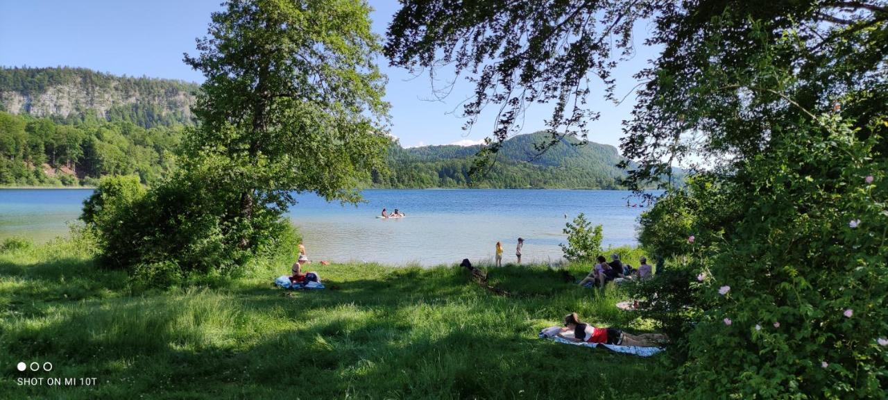 Le Jura En Toutes Saisons Piscine, Spa, Location Vtt, Balades 2Cv, Climatisation Bonlieu Dış mekan fotoğraf