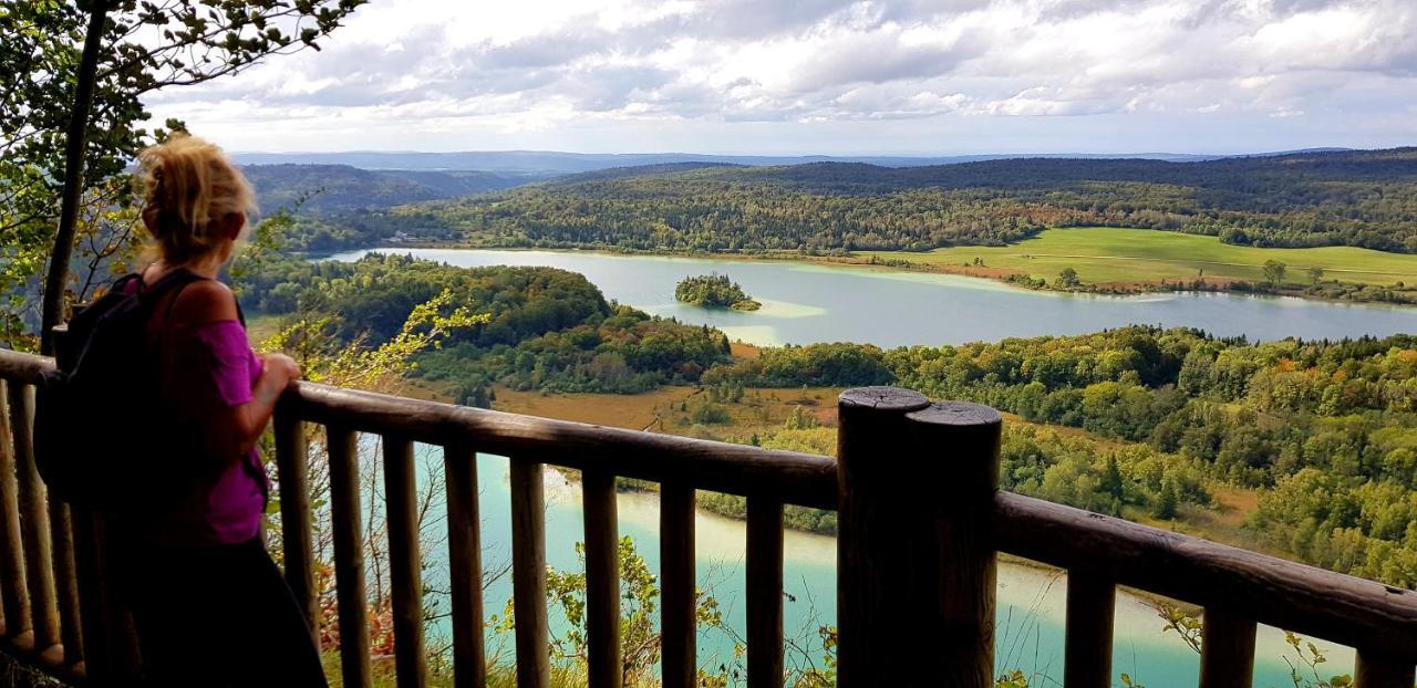 Le Jura En Toutes Saisons Piscine, Spa, Location Vtt, Balades 2Cv, Climatisation Bonlieu Dış mekan fotoğraf