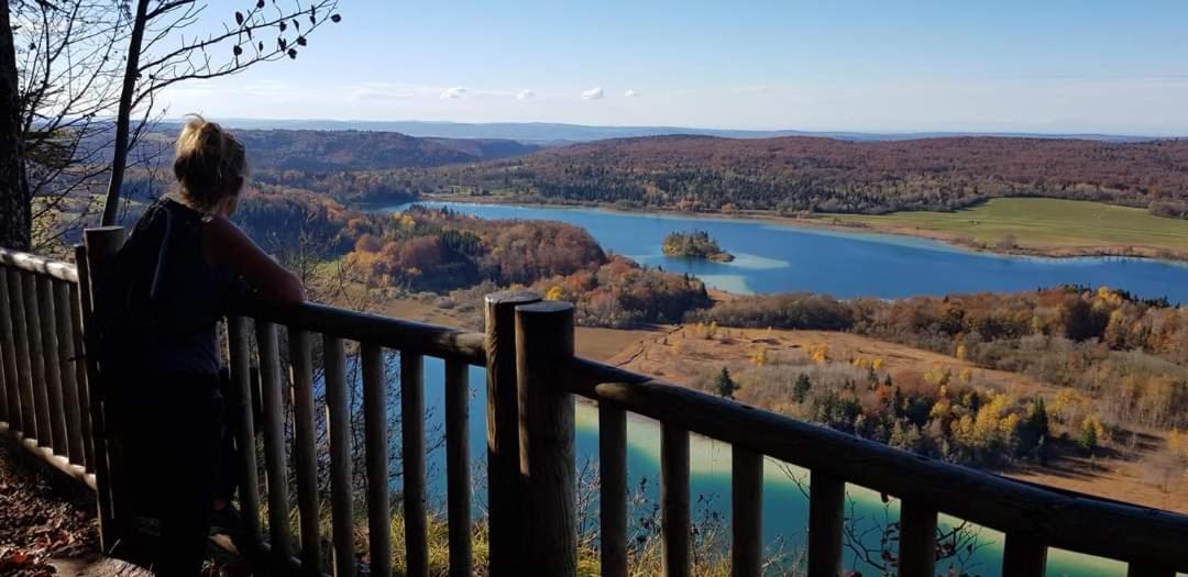 Le Jura En Toutes Saisons Piscine, Spa, Location Vtt, Balades 2Cv, Climatisation Bonlieu Dış mekan fotoğraf