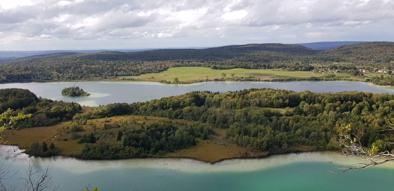 Le Jura En Toutes Saisons Piscine, Spa, Location Vtt, Balades 2Cv, Climatisation Bonlieu Dış mekan fotoğraf